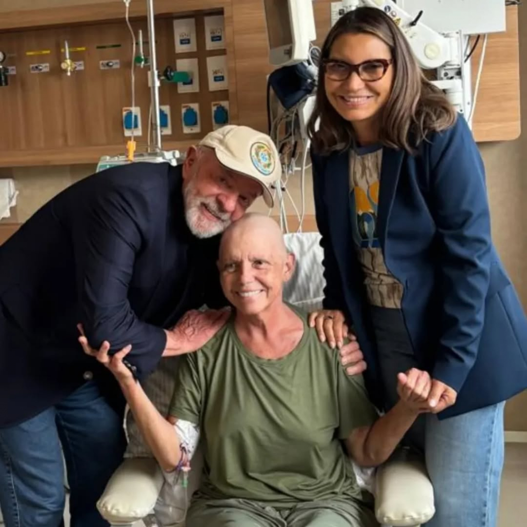 Lula e Janja visitam Roseana Sarney Em tratamento de câncer