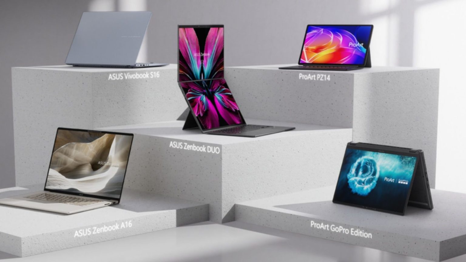 Asus Revela Ampla Gama de Notebooks e PCs com IA na CES 2026