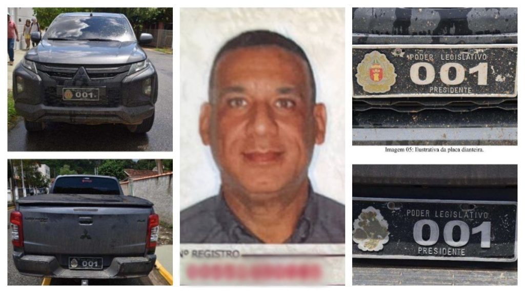 Chefe de Gabinete de Taboão da Serra é Preso com Placas Falsas e Apresenta Defesa Contraditória