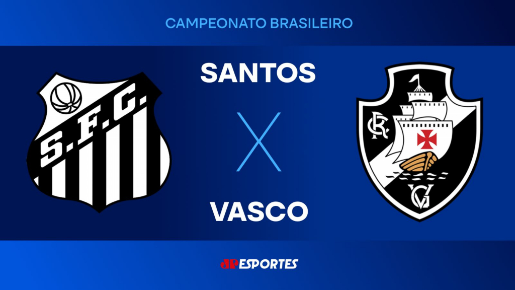 Confronto de Gigantes: Santos e Vasco Se Encontram pela Quarta Rodada do Brasileirão com Transmissão Exclusiva Jovem Pan