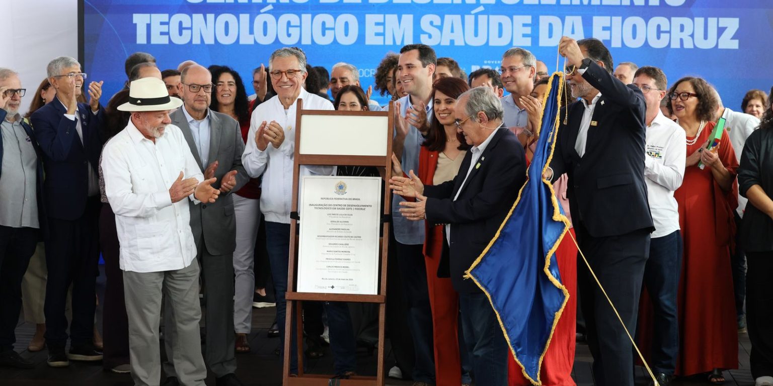 Fiocruz Inaugura Centro Tecnológico Estratégico para o SUS; Lula Exalta Capacidade Competitiva do Brasil