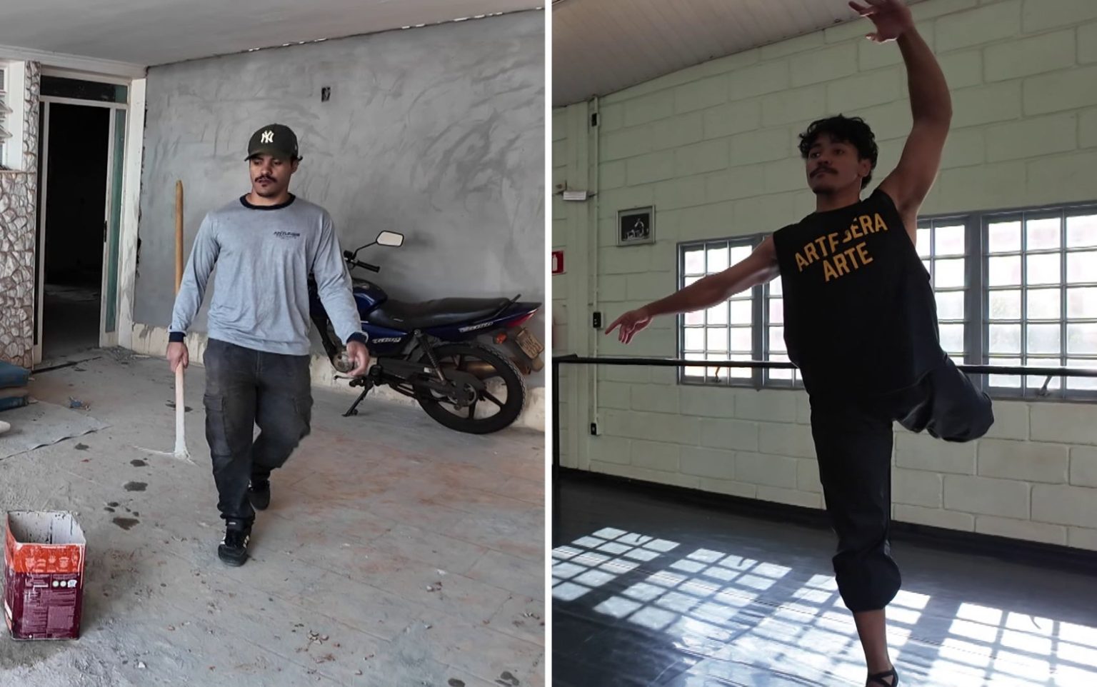 Do Canteiro de Obras ao Palco: A Luta e a Paixão de um Bailarino que Desafia Preconceitos