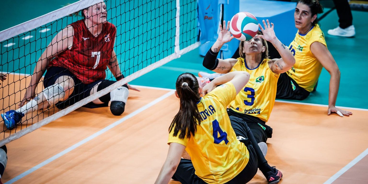 Vôlei Sentado: Brasil Conquista Prata Feminina no Mundial e Garante Vaga Paralímpica para Los Angeles 2028