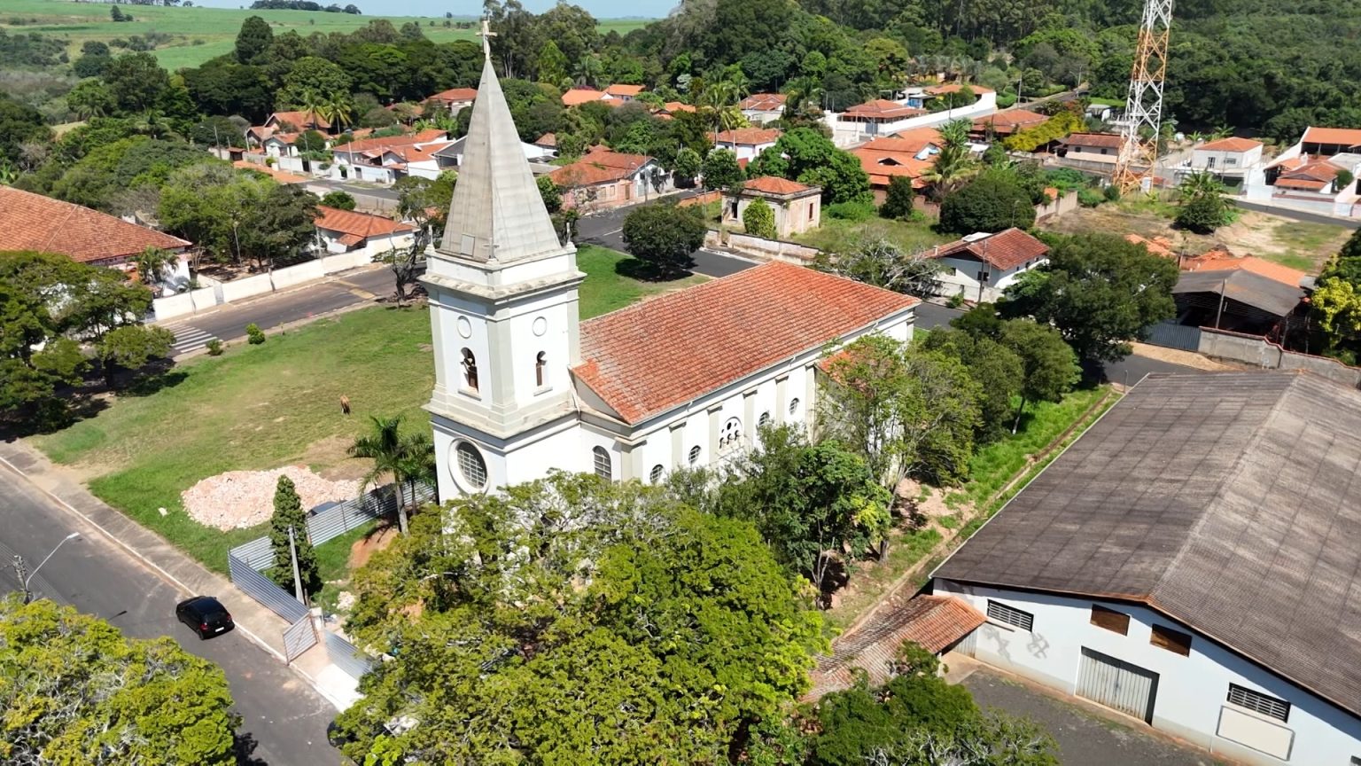 Patrimônio e Fé: Comunidade Luta para Restaurar Igreja Centenária em Santa Rita do Passa Quatro